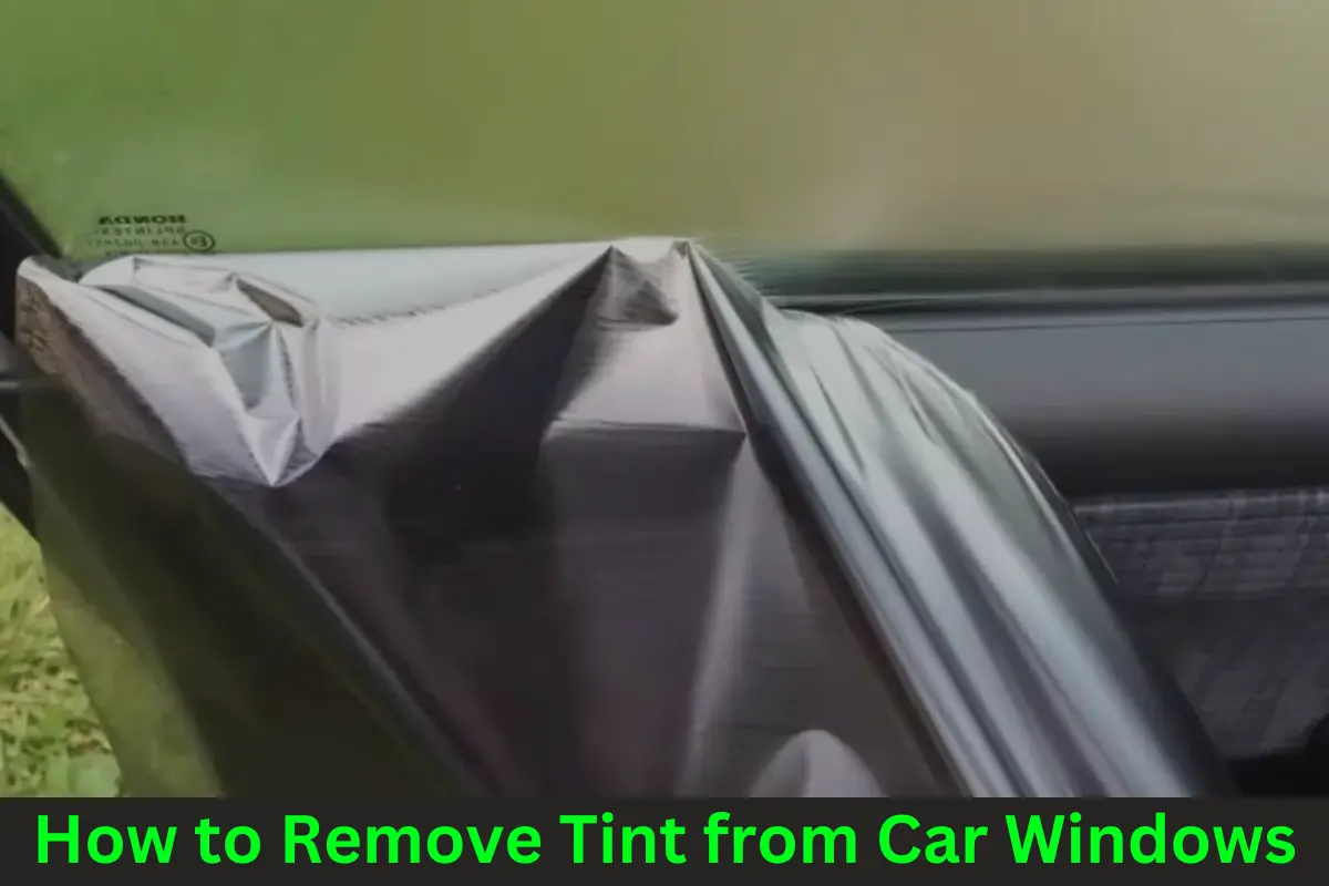 How To Remove Window Tint From Car Windows The Tint Laws