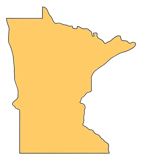 Minnesota state map